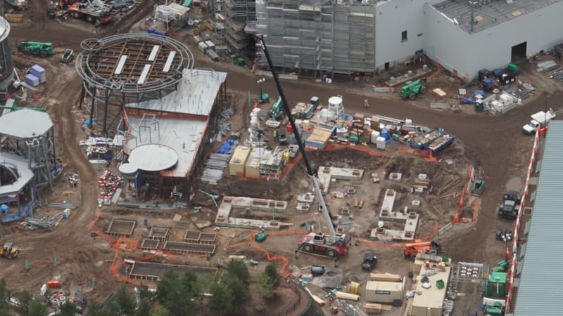 Star Wars Galaxy's Edge Construction Update May 2018