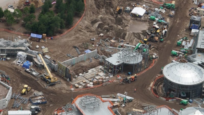 Star Wars Galaxy's Edge Construction Update May 2018