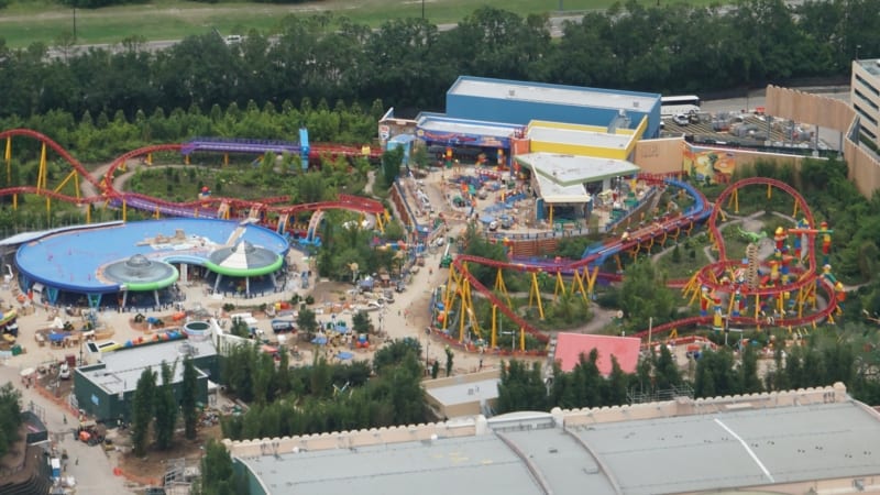 Toy Story Land aerial