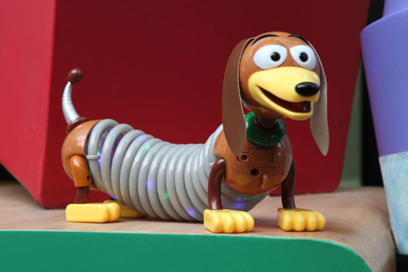 First look Toy Story Land Merchandise light-up slinky dog