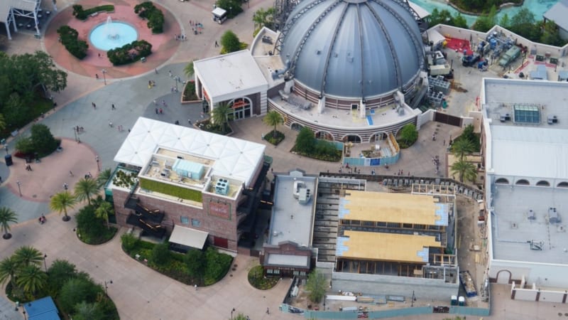 Disney Springs construction update Wolfgang Puck Bar and Grill