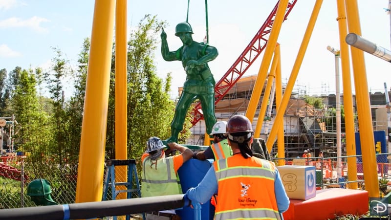 Disney Imagineers Wrap Up Toy Story Land Construction