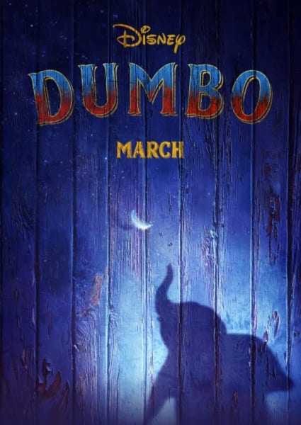 Teaser Trailer for Tim Burton's Dumbo poster
