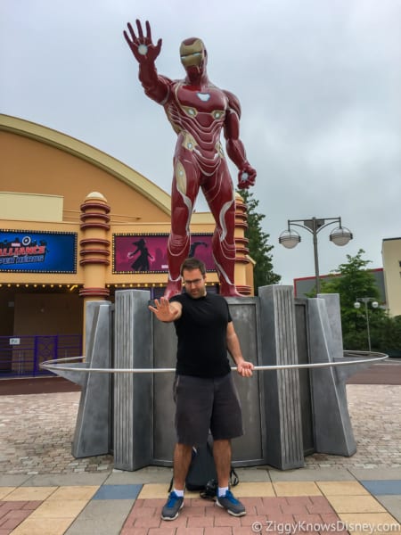 Marvel Statues arrive Marvel Summer of Super Heroes Walt Disney Studios Park my Iron Man imitation