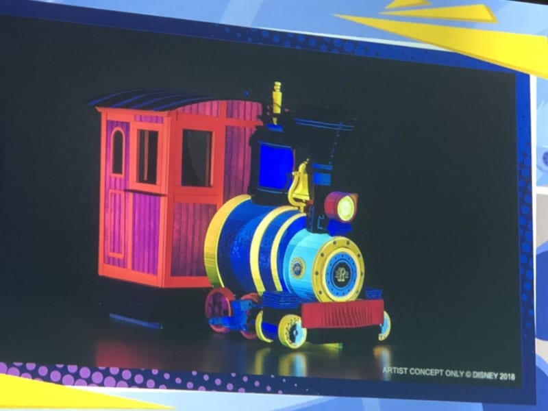 New Mickey and Minnie's Runaway Railway Concept Art