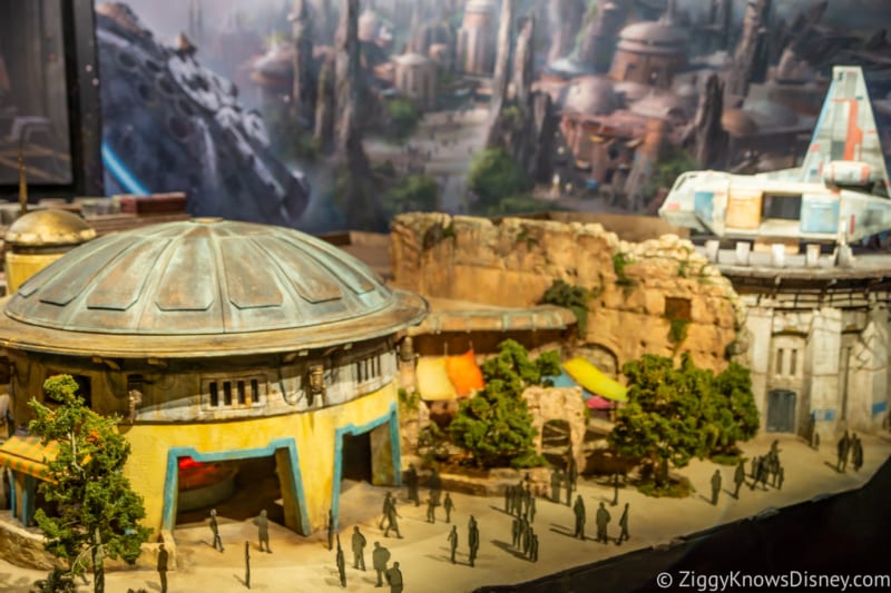 New Star Wars Galaxy's Edge Model Debuts Hollywood Studios