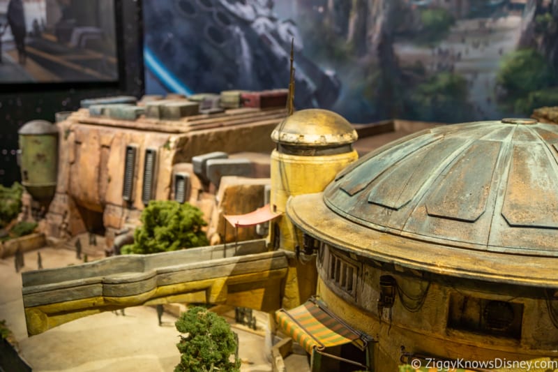 New Star Wars Galaxy's Edge Model Debuts Hollywood Studios