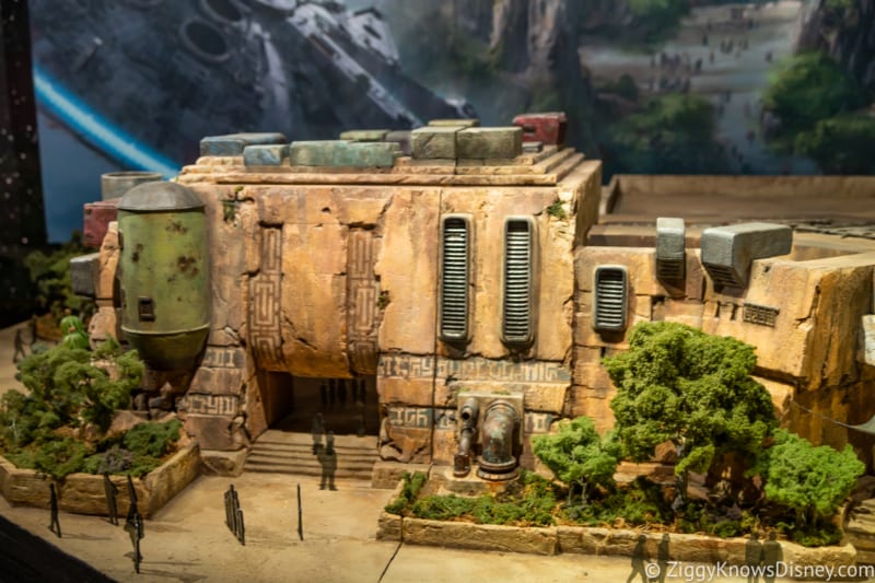 New Star Wars Galaxy's Edge Model Debuts Hollywood Studios