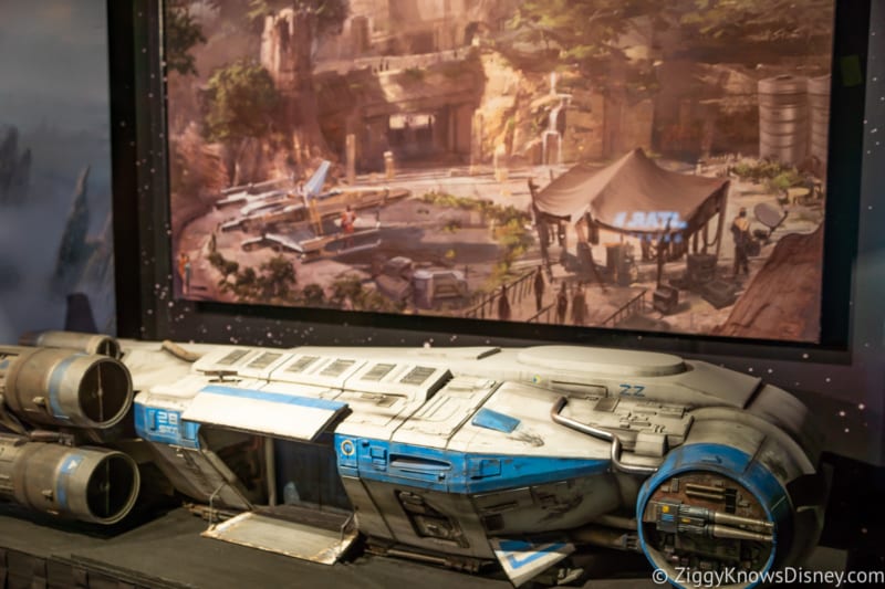 New Star Wars Galaxy's Edge Model Debuts Hollywood Studios