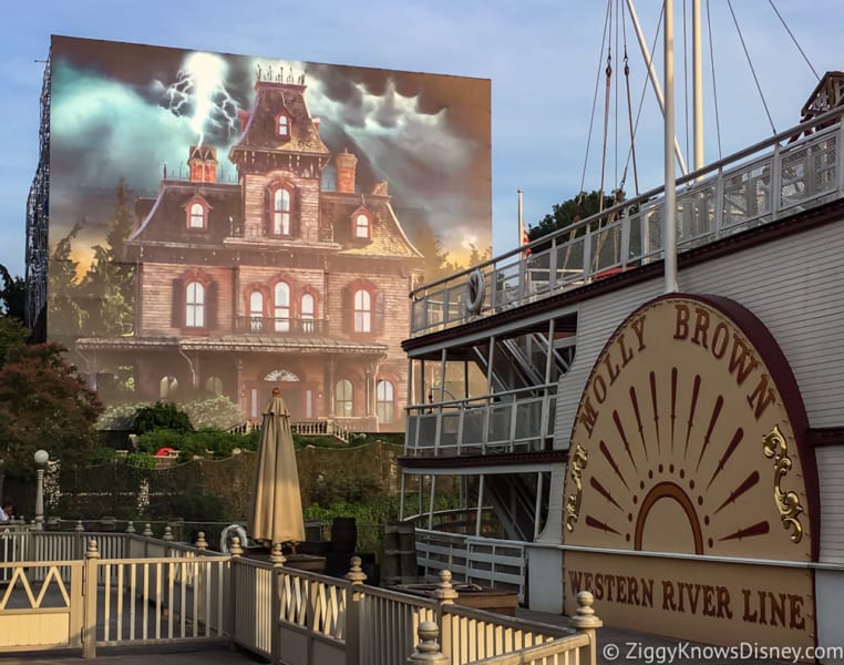 Phantom Manor Refurbishment Extended to Early 2019 in Disneyland Paris 