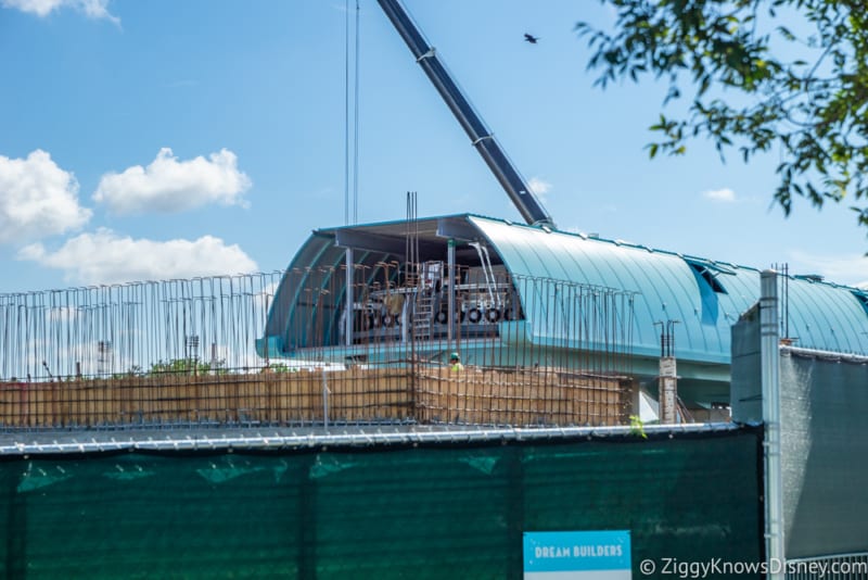 photo report Disney's Hollywood Studios June 2018, Disney Skyliner station 3