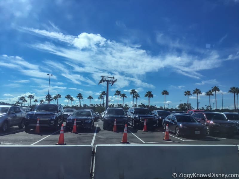 photo report Disney's Hollywood Studios June 2018 parking lot