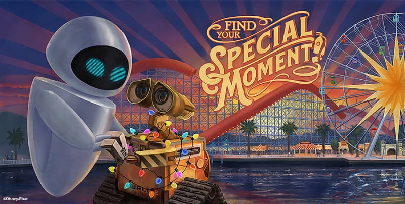 New Pixar Billboards Coming to Pixar Pier in Disney California Adventure Park Wall-E