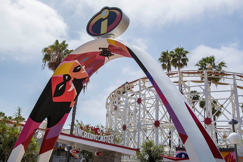 Pixar Pier Now Open in Disney California Adventure incredicoaster