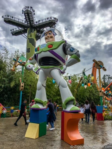 Sneak Peak at Toy Story Land Theming Disneyland Paris Toy Soldiers Parachute Drop