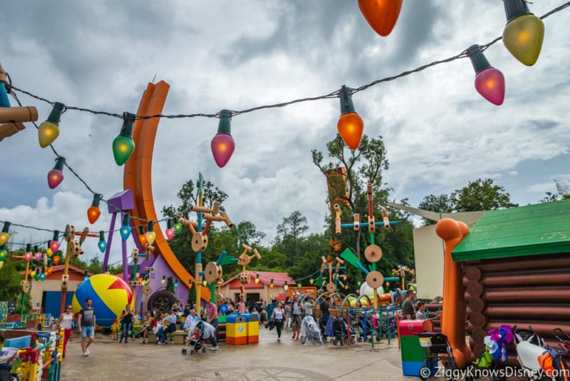 Sneak Peak at Toy Story Land Theming Disneyland Paris RC Racer