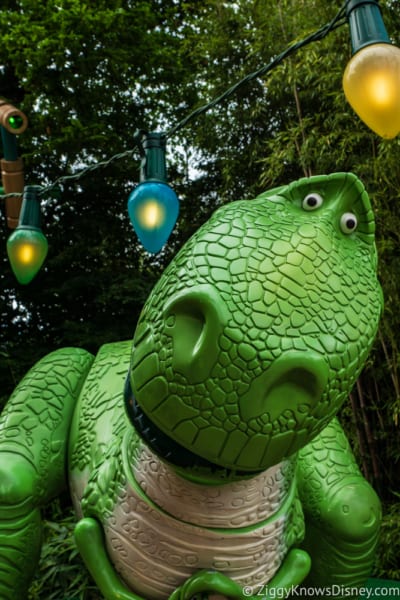 Sneak Peak at Toy Story Land Theming Disneyland Paris Rex figure 2