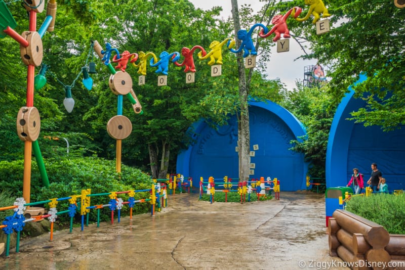 Sneak Peak at Toy Story Land Theming Disneyland Paris welcome