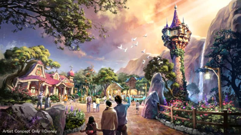 3 New Lands Announced for Tokyo DisneySea Expansion Project Tangled Land