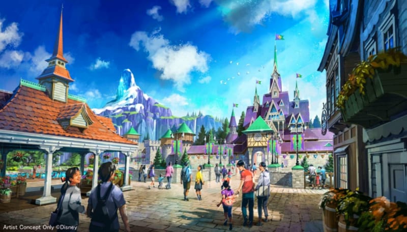 3 New Lands Announced for Tokyo DisneySea Expansion Project Frozen Land