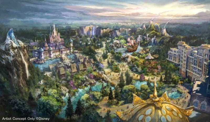 3 New Lands Announced for Tokyo DisneySea Expansion Project