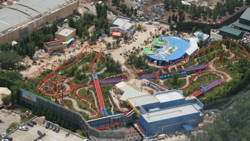 Toy Story Land Construction Update June 2018 