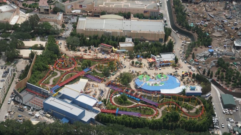 Toy Story Land Construction Update June 2018 