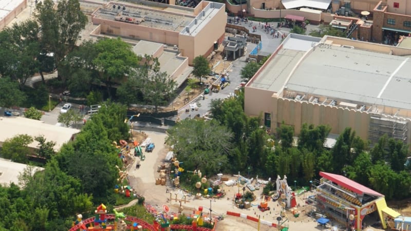 Toy Story Land Construction Update June 2018 