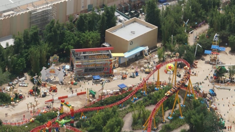 Toy Story Land Construction Update June 2018 