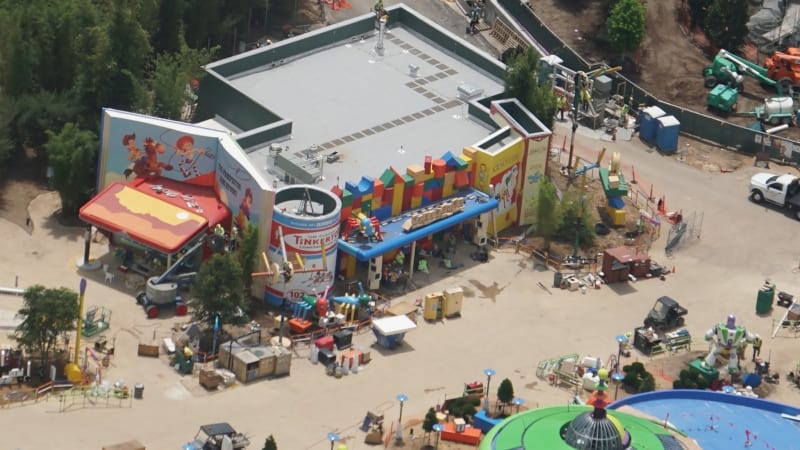 Toy Story Land Construction Update June 2018 