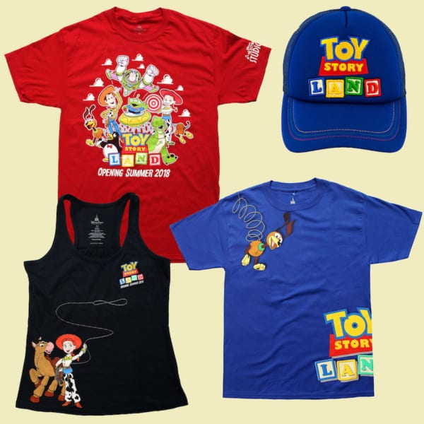 More Toy Story Land Merchandise Ahead of the Opening June 30th shirts