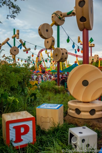 Toy Story Land Walkthrough Photo Tour 