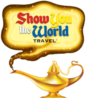 Logo Show you the world travel logo