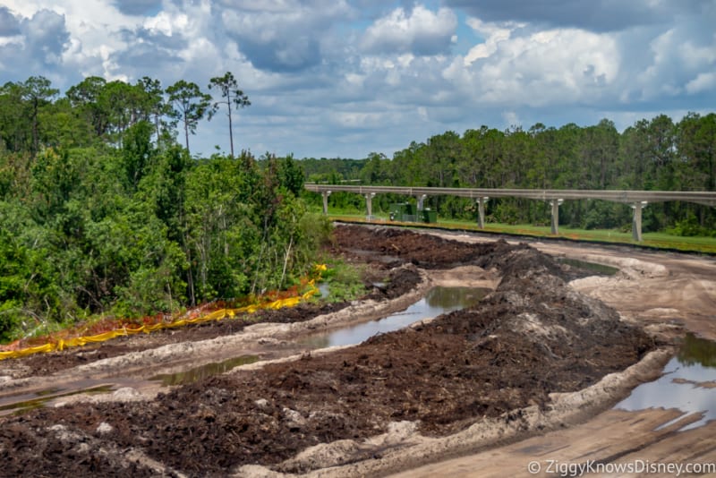 Epcot Hotel Project Construction Progress July 2018