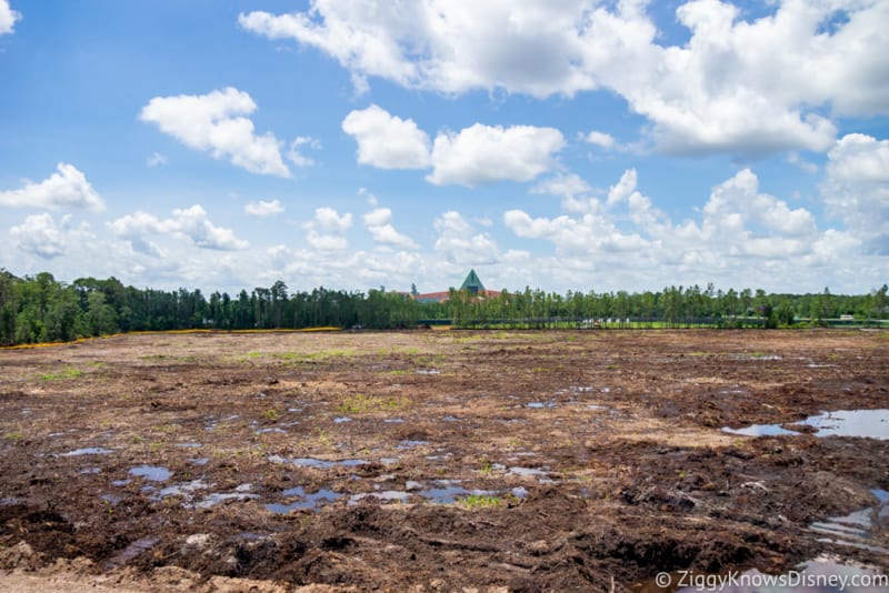 Epcot Hotel Project Construction Progress July 2018