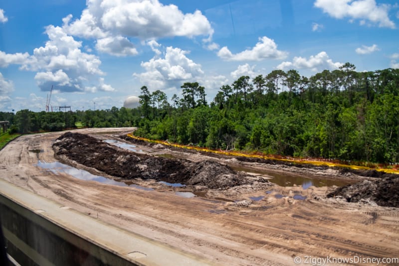 Epcot Hotel Project Construction Progress July 2018