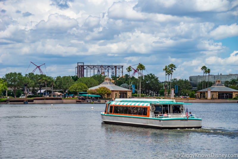 Guardians of the Galaxy Construction July 2018 impact around Epcot