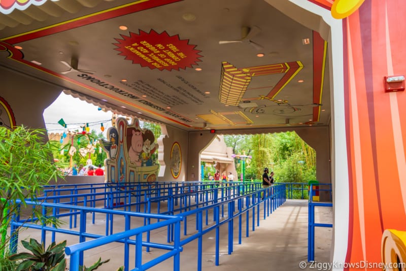 New Toy Story Mania Queue 