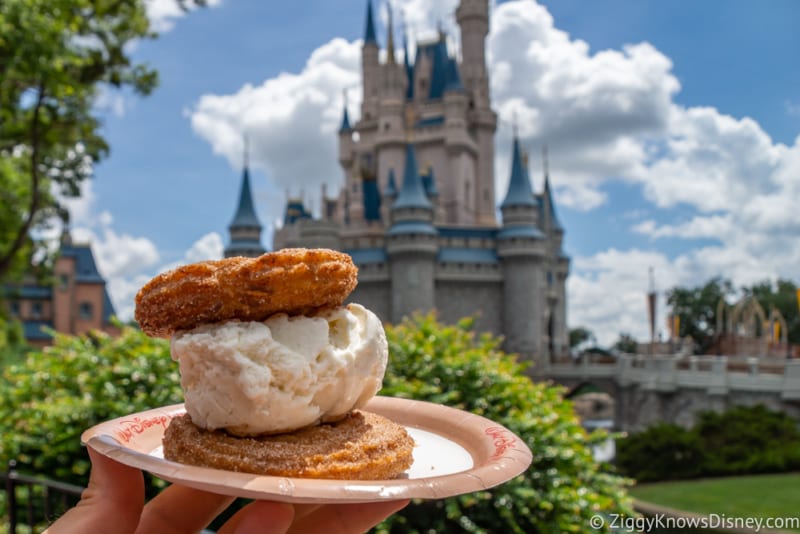 Review Ice Cream Churro Sandwich Sleepy Hollow