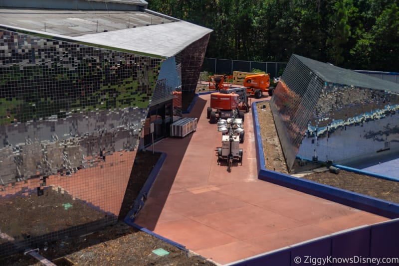 tiles stripped from universe of energy pavilion epcot
