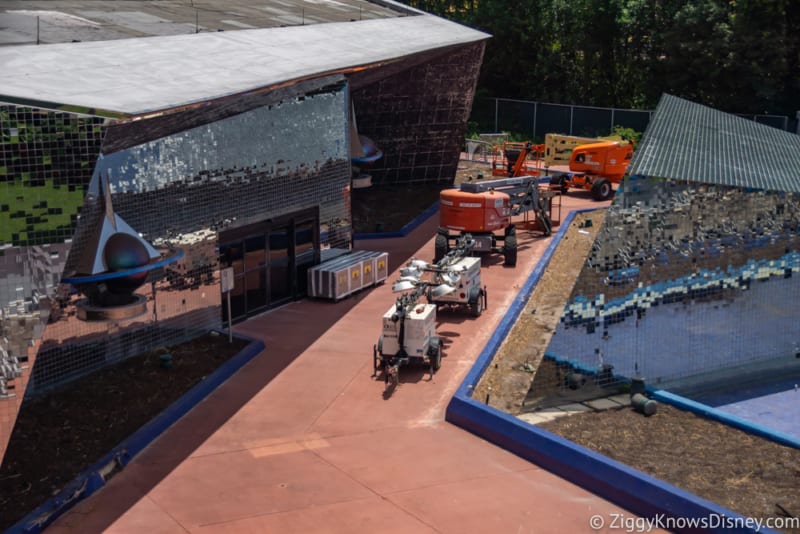 tiles stripped from universe of energy pavilion epcot