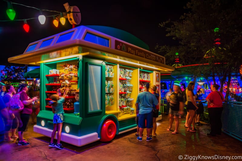 Toy Story Land at Night