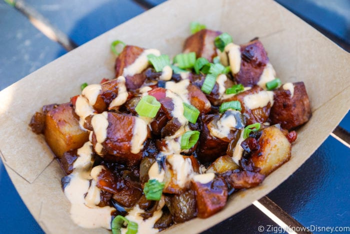 Hawaii Review 2017 Epcot Food and Wine Festival Teriyaki-glazed SPAM Hash