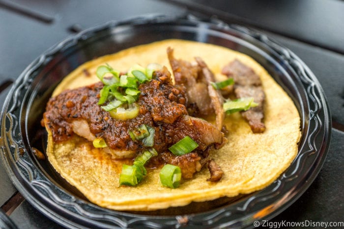Mexico Review 2017 Epcot Food and Wine Festival Rib Eye Taco