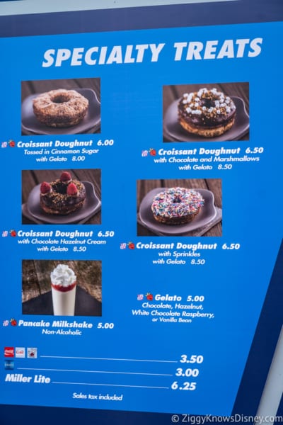 2018 Epcot Food and Wine Festival Menus 