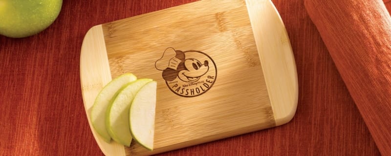 Annual Passholder Free Gifts for Epcot Food and Wine Festival cutting board