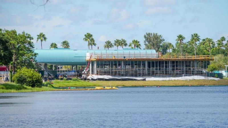 Disney Skyliner Construction Update August 2018 Hollywood studios station queue