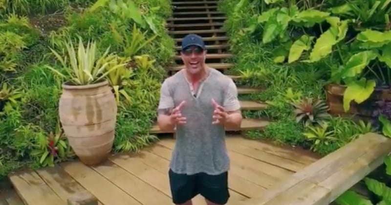 Dwayne Johnson Sneak Peak Jungle Cruise