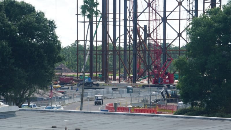 Guardians of the Galaxy Coaster Construction August 2018 size