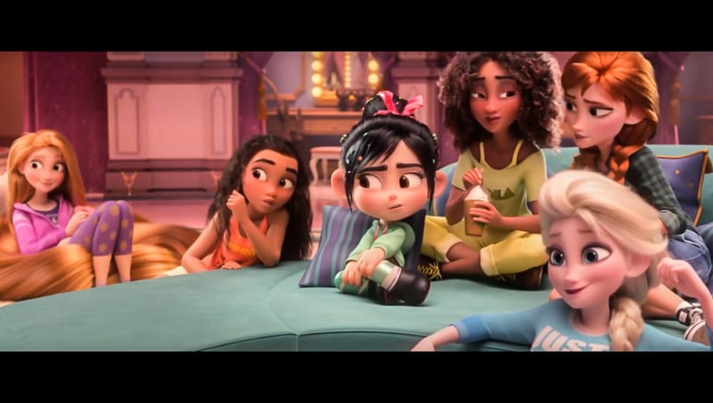 Ralph Breaks the Internet Sneak Peak Princesses